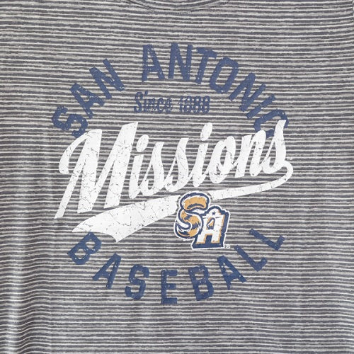 San Antonio Missions Ladies Poly Spandex S/S Crew T