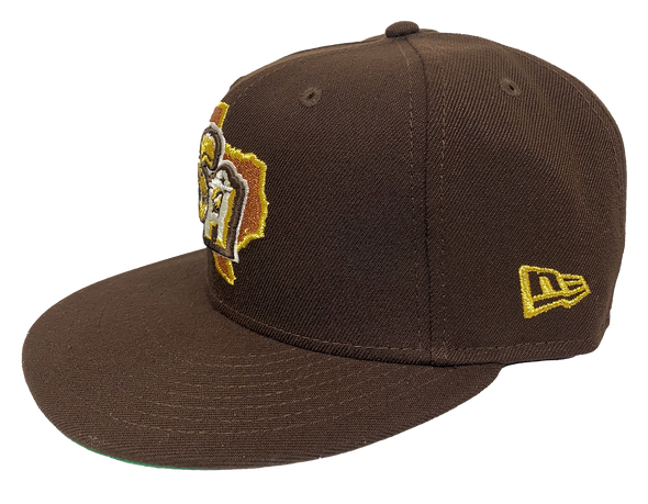 Missions Coonskin SA Texas Silhouette Metallic Fitted Cap