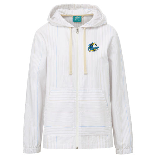 Myrtle Beach Pelicans MV Sport Ladies White MS Poplin Jacket