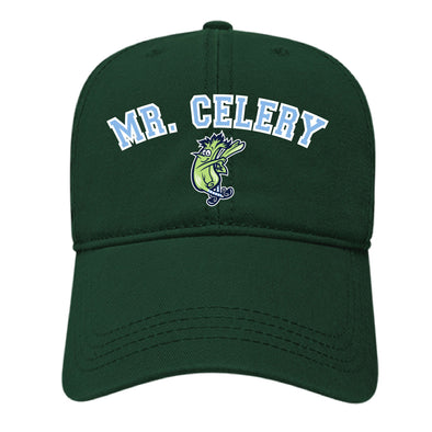 Adult Dark Green Mr. Celery Adjustable Cap