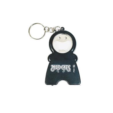 Carolina Mudcats Black Handyman Keychain