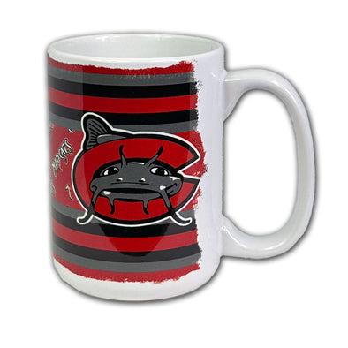 Carolina Mudcats White Ceramic Coffee Mug