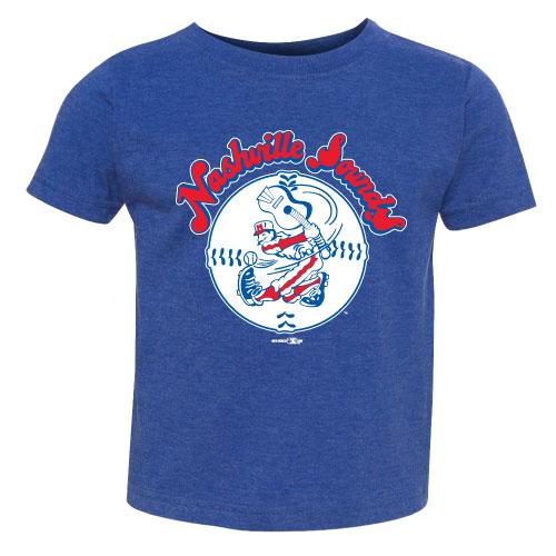 Nashville Sounds Toddler Royal Throwback Tee