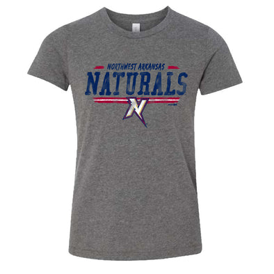 NWA Naturals Youth Case Heather Premium Tee