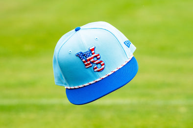 Winston-Salem Dash 2025 New Era Fourth of July 59FIFTY Fitted Cap