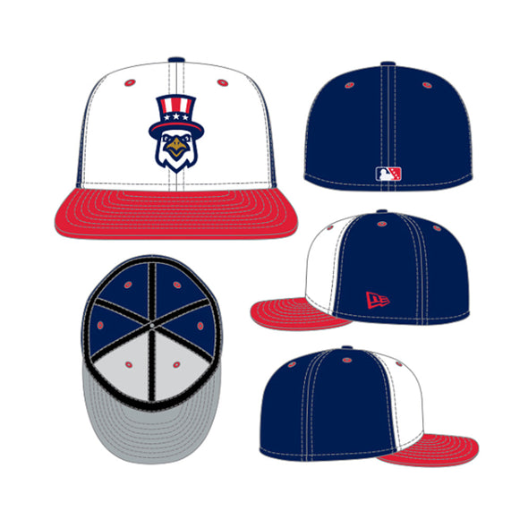 Somerset Patriots Somerset Semiquincentennials New Era 59Fifty Authentic Cap