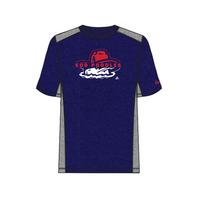 Amarillo Sod Poodels New Era Royal White Red Game Tee