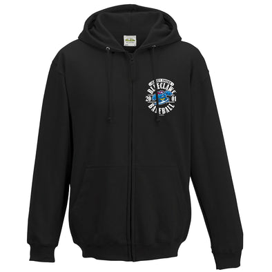 Jersey Shore BlueClaws Surfing Crab Full Zip Hoodie