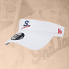 Spokane Indians NE White Visor