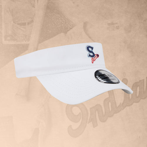 Spokane Indians NE White Visor