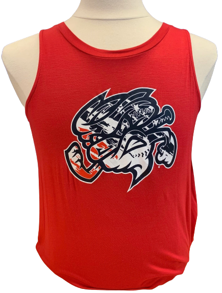 Omaha Storm Chasers Men's New Era Red Vortex Tank