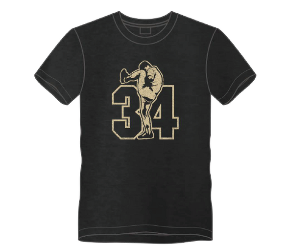 Nolan Ryan Foundation Black & Gold Tee