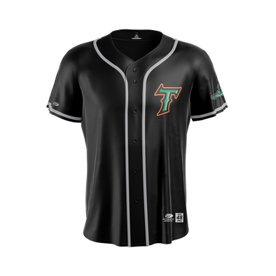 Norfolk Tides Black Authentic Jersey