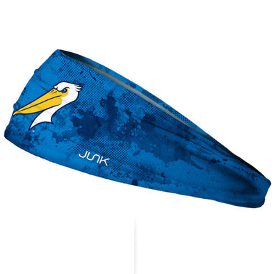 Myrtle Beach Pelicans Junk Brands Blue Alternate Logo Headband