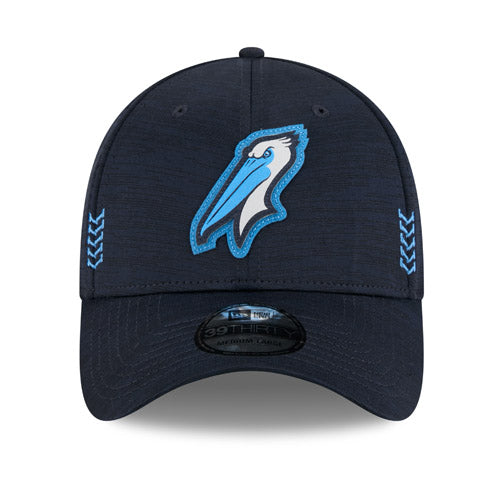 Myrtle Beach Pelicans Navy Alternate Clubhouse 39Thirty Stretch Fit Cap