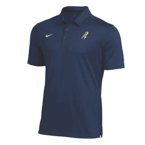 MYRTLE BEACH PELICANS NIKE NAVY ALT FRANCHISE POLO