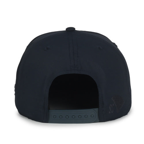 Myrtle Beach Pelicans Outdoor Cap Navy Alternate Camper Snapback Cap