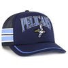 Myrtle Beach Pelicans 47 Brand Navy City Sideband Trucker Cap