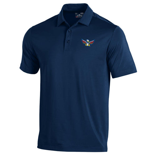 Myrtle Beach Pelicans Under Armour Pelicanos de Myrtle Beach Navy Copa T2G Polo