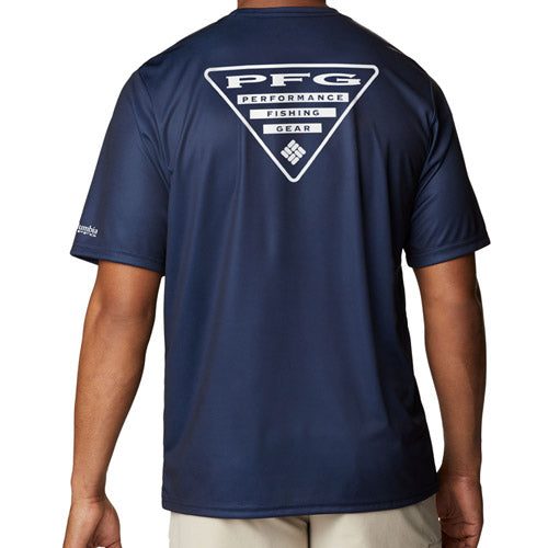 Myrtle Beach Pelicans Columbia Sportswear Navy Primary Logo Terminal Tackle Short Sleeve Tee