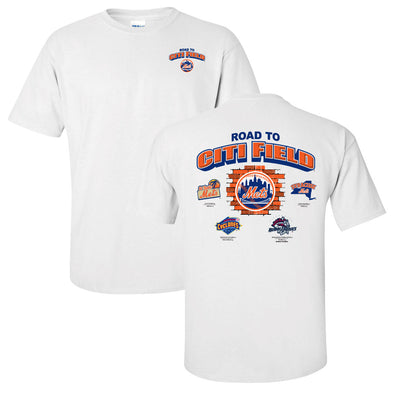 BRP NEW! NY METS ADULT AFFILIATE "ROAD TO CITI FIELD" S/S T-SHIRT