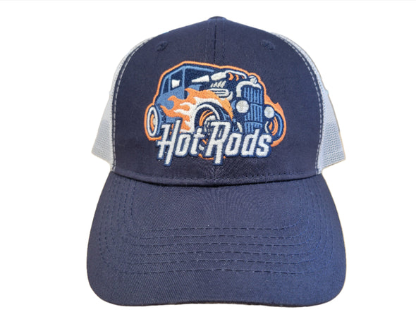 Youth Hot Rods Navy/White '47 Adjustable Cap