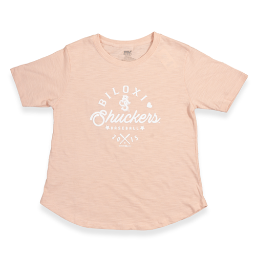 Natalie Slub Relaxed Tee Cameo Pink