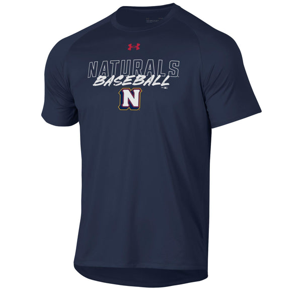 Naturals Baseball Navy Tech Tee 2.0