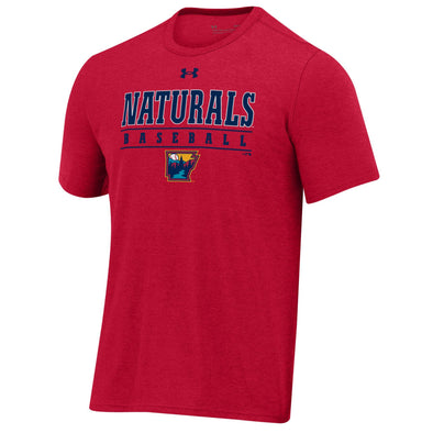 Naturals Baseball Red All Day Tee