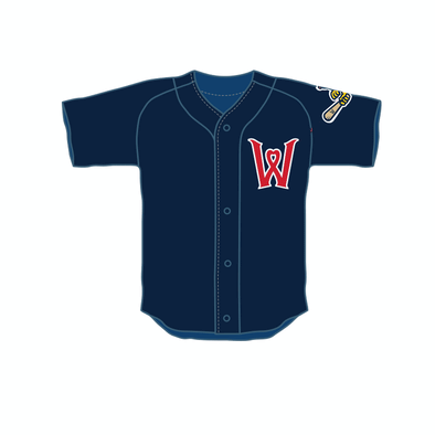 Worcester Red Sox OT Sports Navy Heart W Replica Jersey