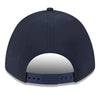 Myrtle Beach Pelicans New Era White and Navy Alternate Gradient Adjustable Cap