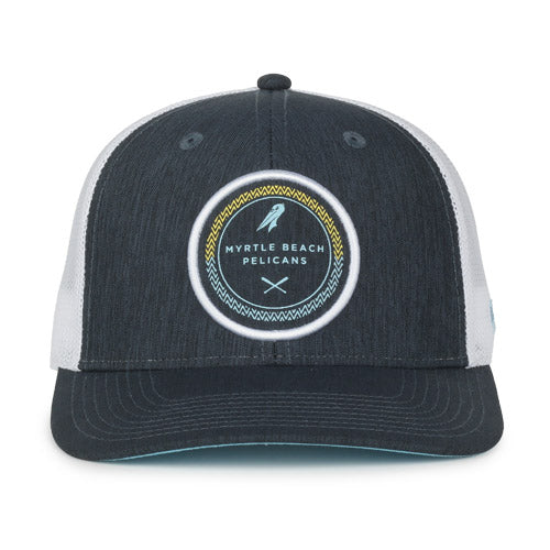 Myrtle Beach Pelicans Outdoor Cap Navy Ace Alternate Snapback Cap