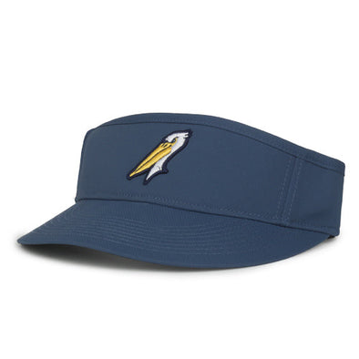 Myrtle Beach Pelicans Outdoor Cap Navy BWV Alternate Visor