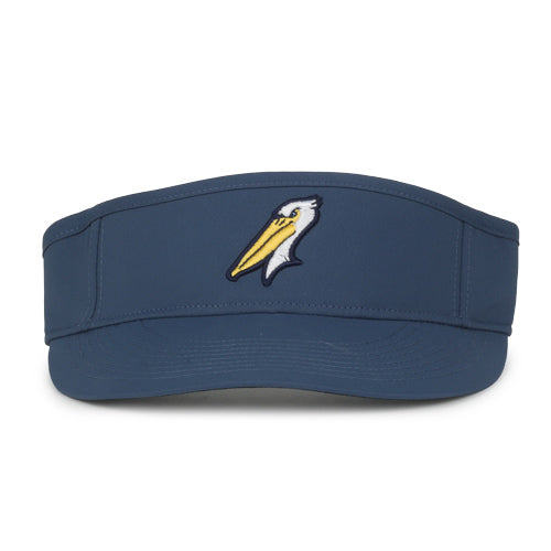 Myrtle Beach Pelicans Outdoor Cap Navy BWV Alternate Visor