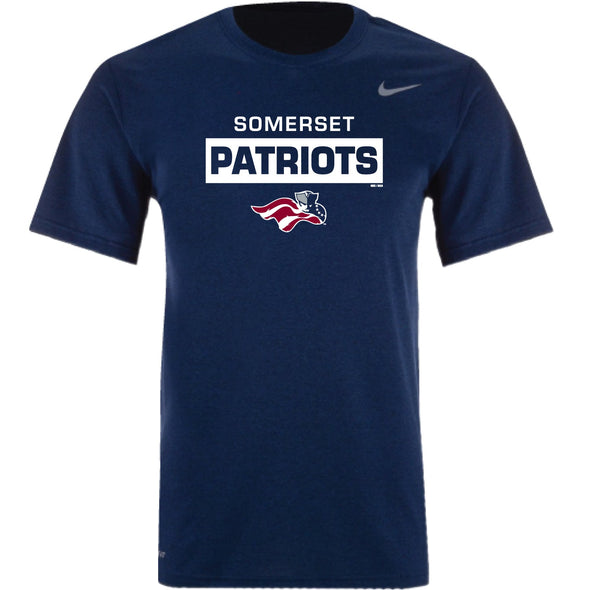 Somerset Patriots Adult Nike Dri-Fit T-Shirt