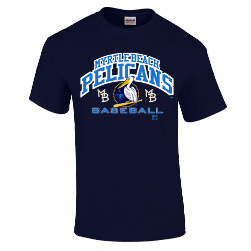 Myrtle Beach Pelicans Navy Blue Jambo Tee