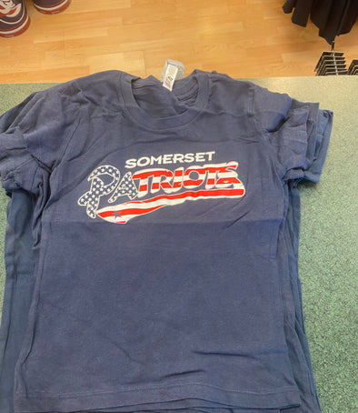 Youth Stars and Stripes Somerset Patriots Tee