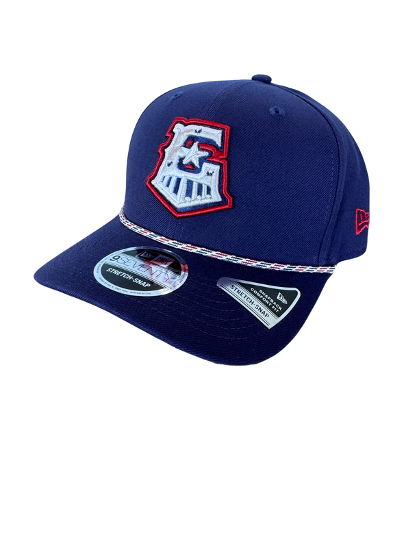 Round Rock Express New Era Navy Multirope 970