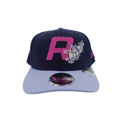 ROC the Lilac Navy Stretch Snap Cap