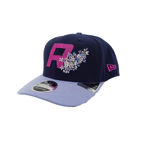 ROC the Lilac Navy Stretch Snap Cap