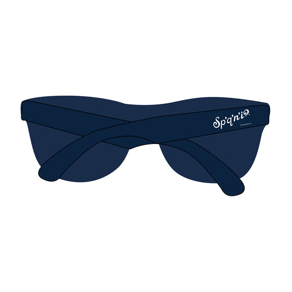 Spokane Indians Navy Sunglasses