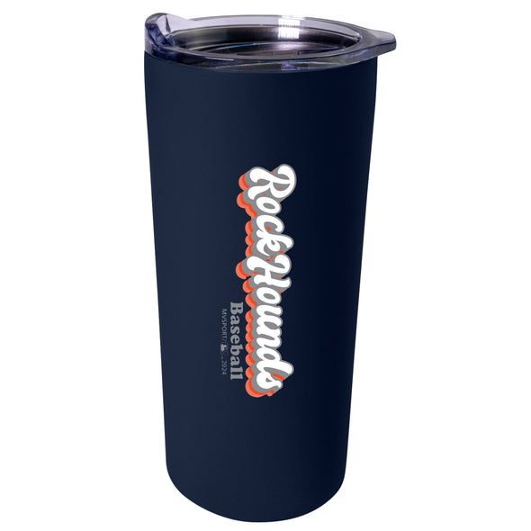 Midland RockHounds Navy Ceramic Tumbler