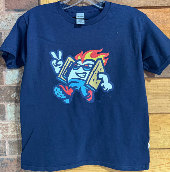 Navy Youth Toasty Tee