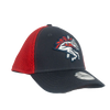 BRP New Era Flex-Fit 3930 Navy Crown & Brim Hat with Red Mesh