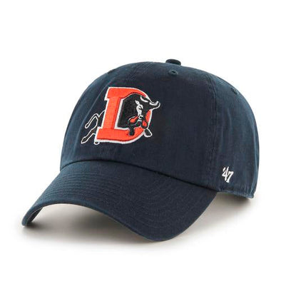 Durham Bulls 47 Brand Youth Navy Clean Up Cap