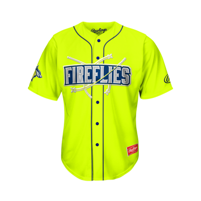 Columbia Fireflies Women's Authentic Neon Jersey