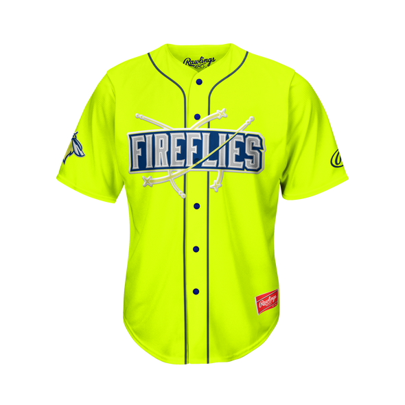 Fireflies Youth Authentic Replica Jersey - Neon