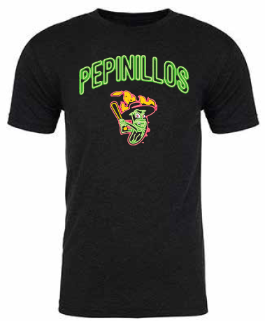 Los Pepiniloos Picantes del Norte Neon Tee