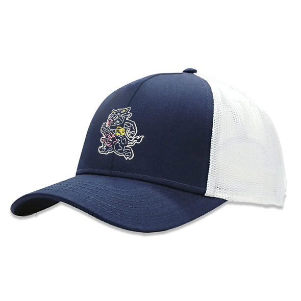 Udder Tuggers Navy/White Adjustable Premium Trucker Hat