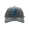 Beloit Sky Carp 9Forty Dark Graphite B Adjustable Cap